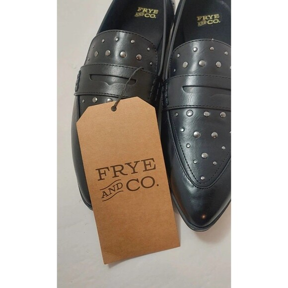 Frye and Co. Women's Size 8.5 Elara Loafers 8.5M Black Slip On Shoes - Picture 11 of 12